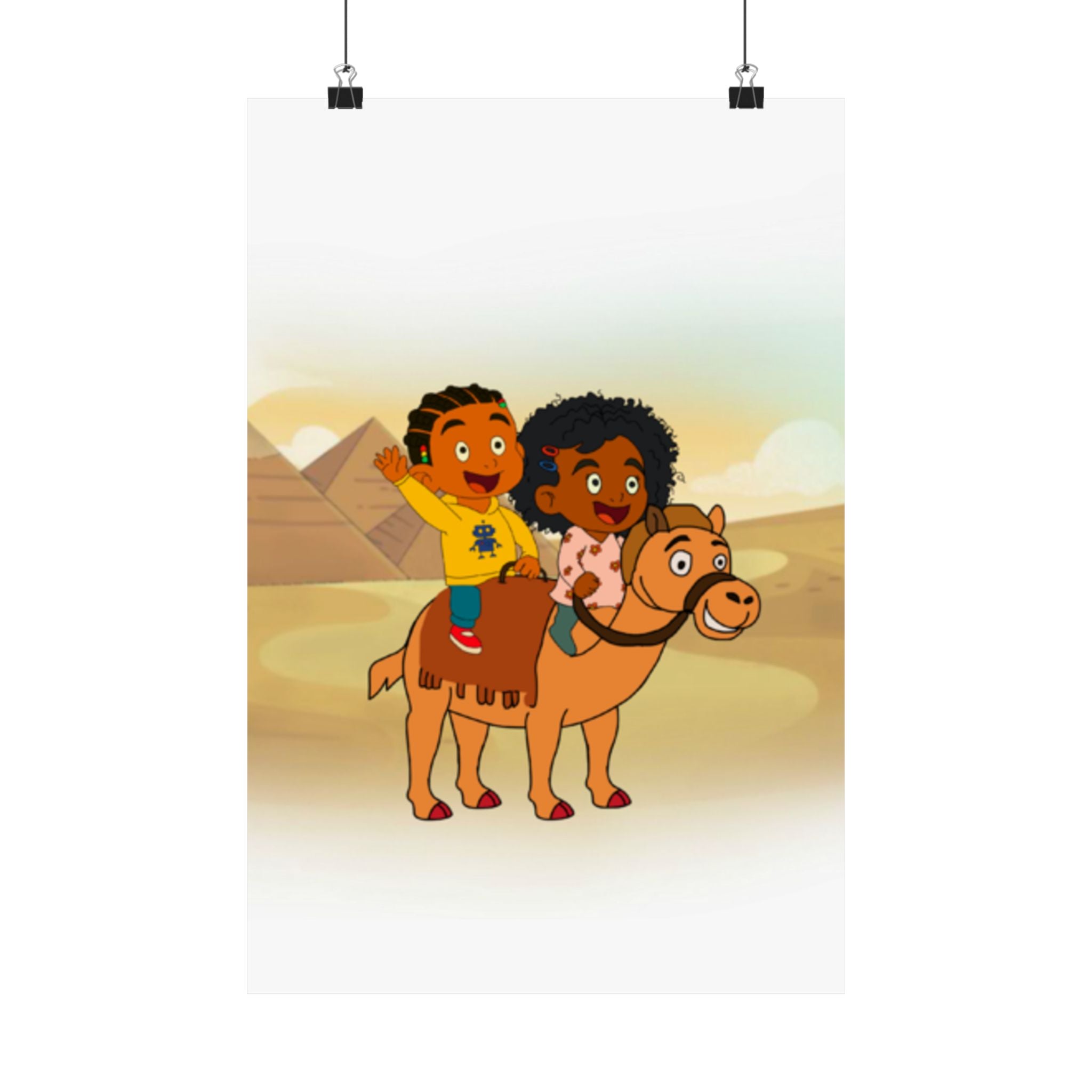 Kids Adventure Wall Poster