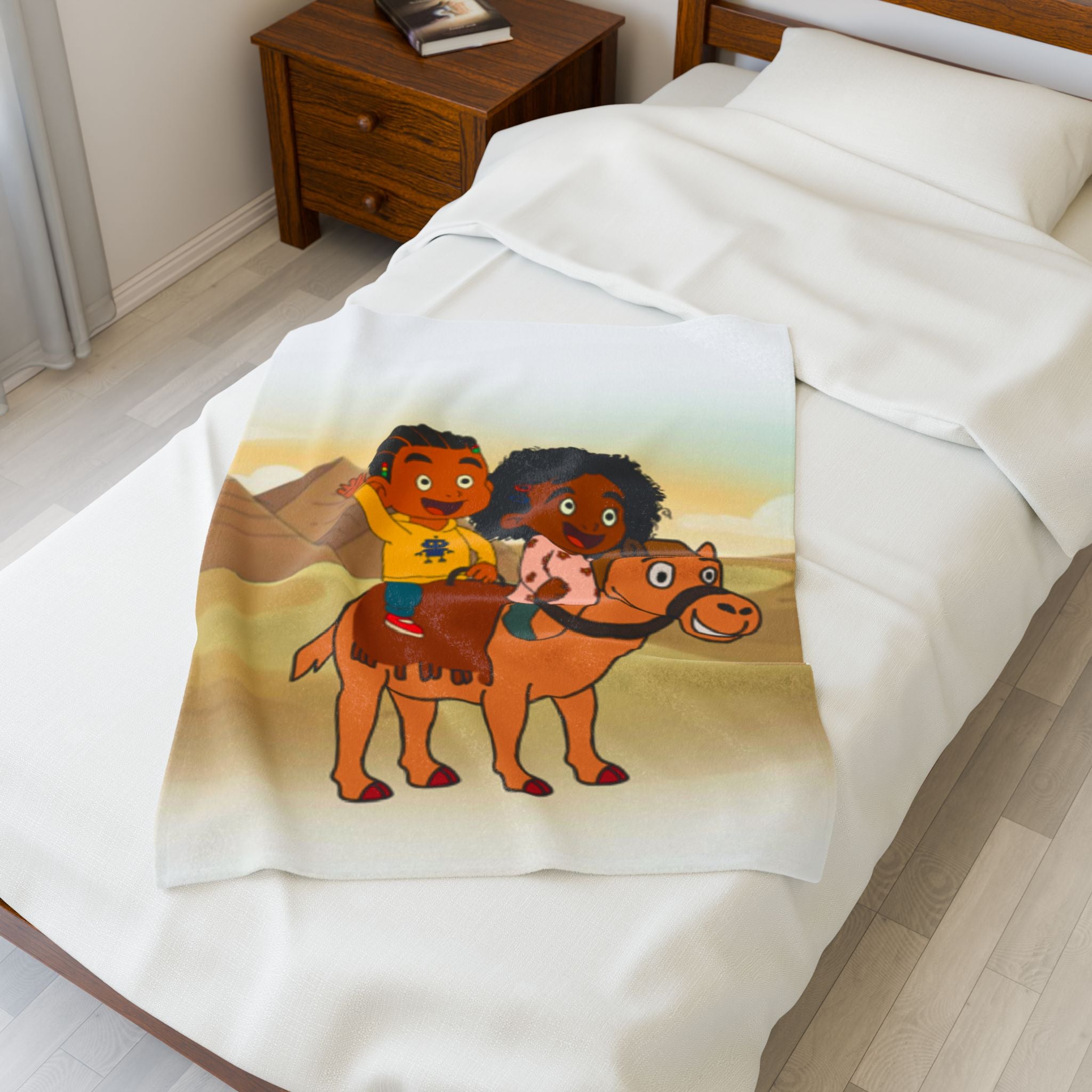 Kids Adventure Plush Blanket