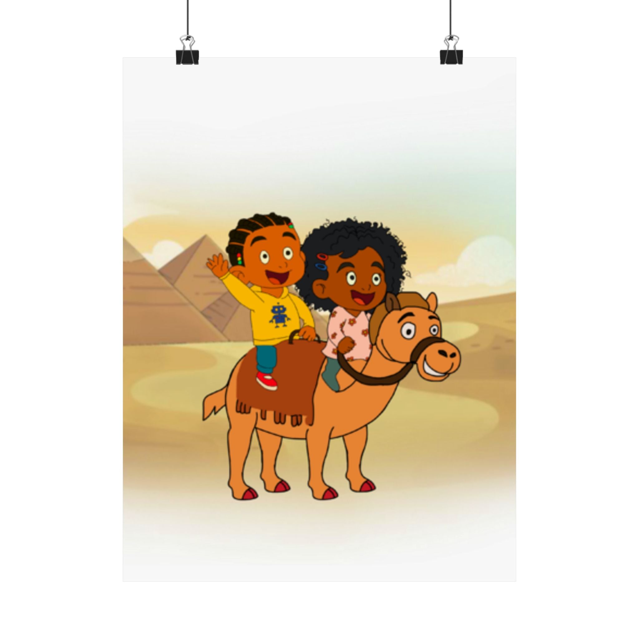 Kids Adventure Wall Poster