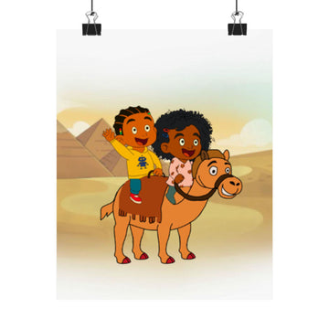 Kids Adventure Wall Poster
