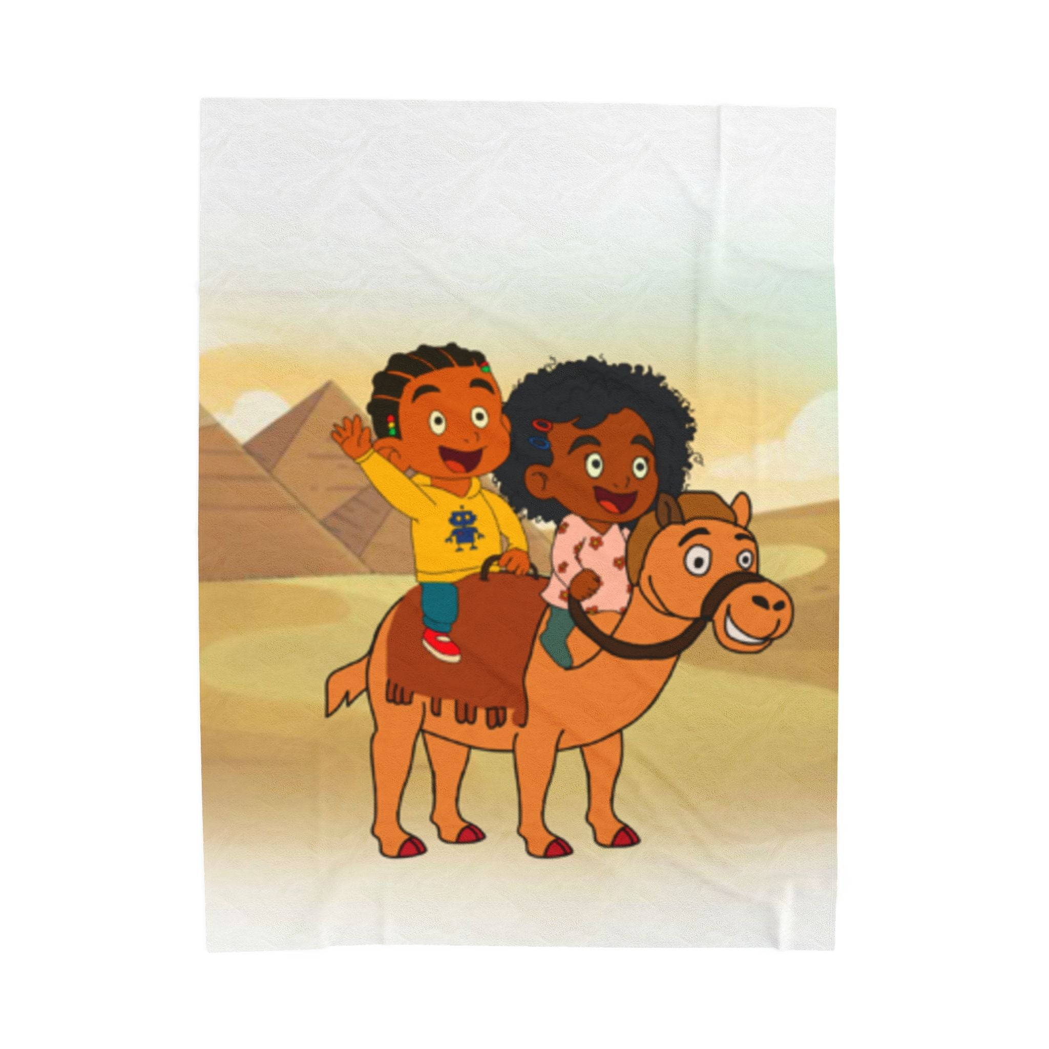 Kids Adventure Plush Blanket