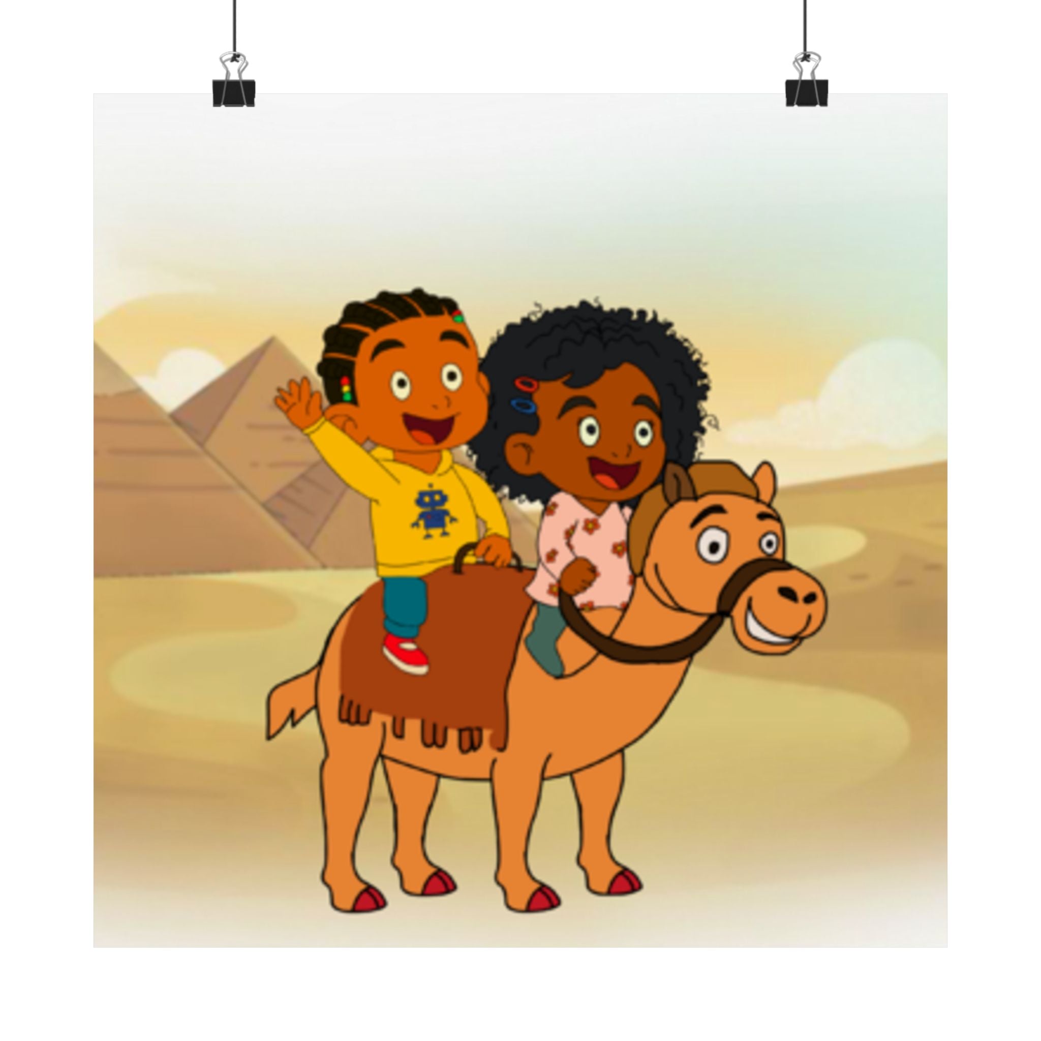 Kids Adventure Wall Poster