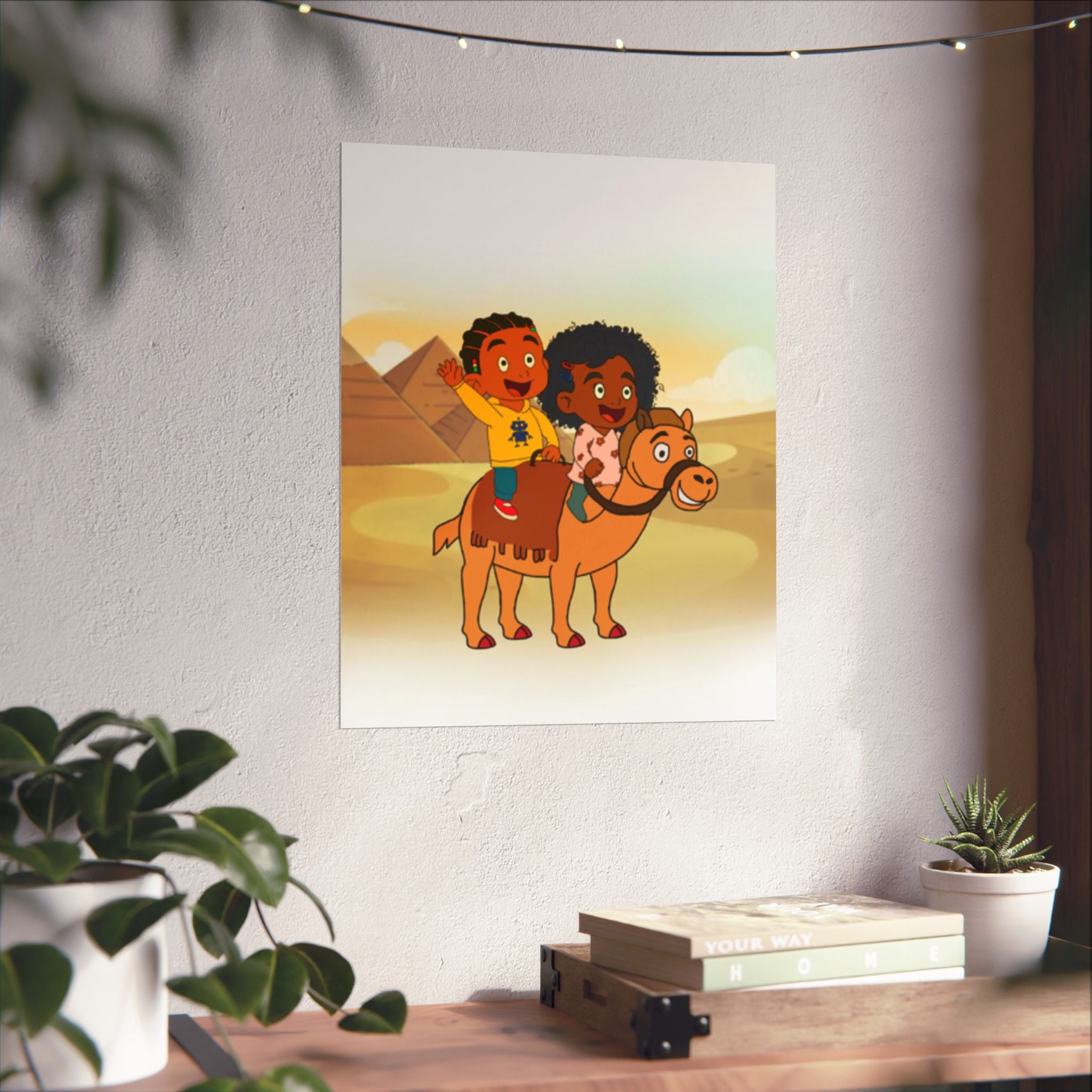 Kids Adventure Wall Poster