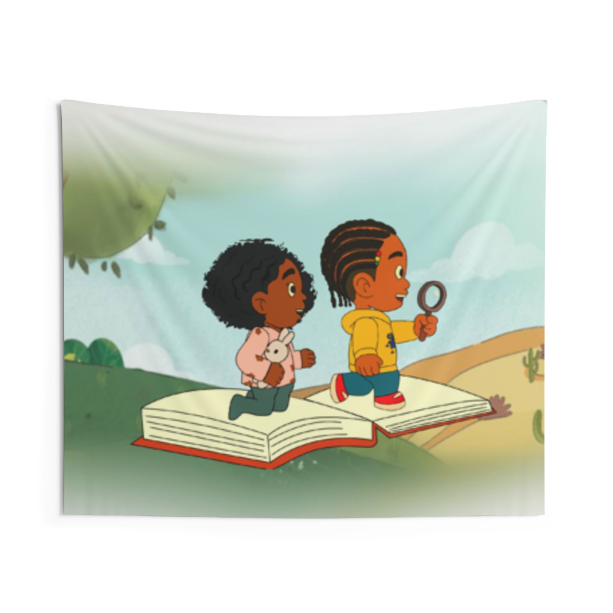 Whimsical Kids Wall Tapestry