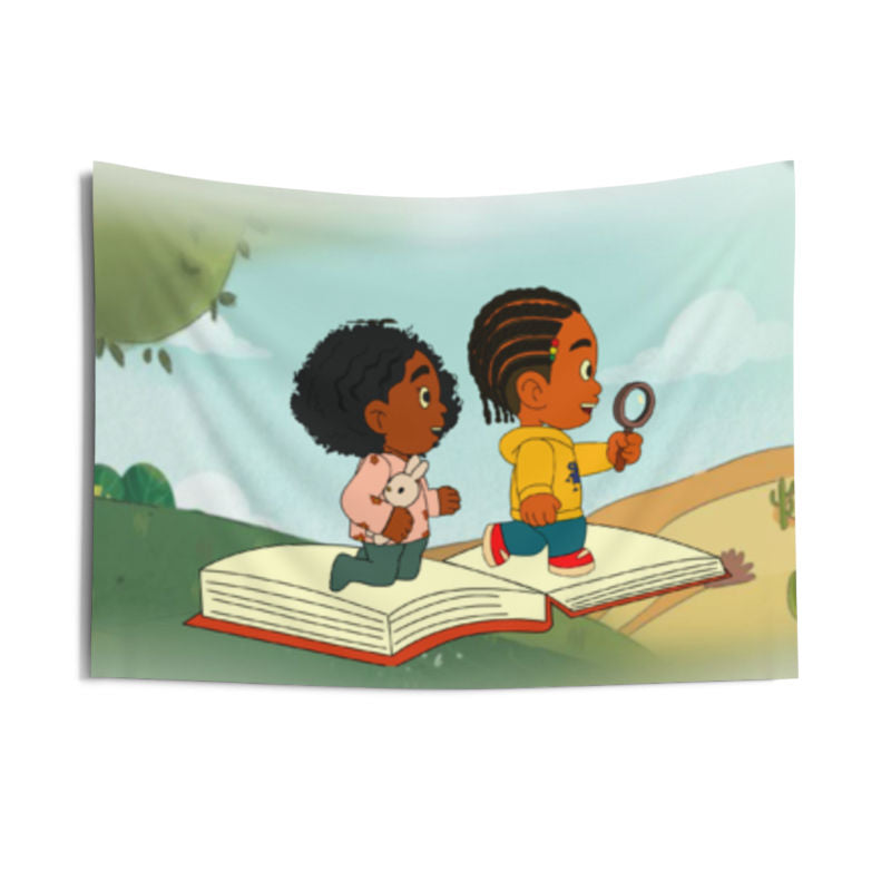 Whimsical Kids Wall Tapestry