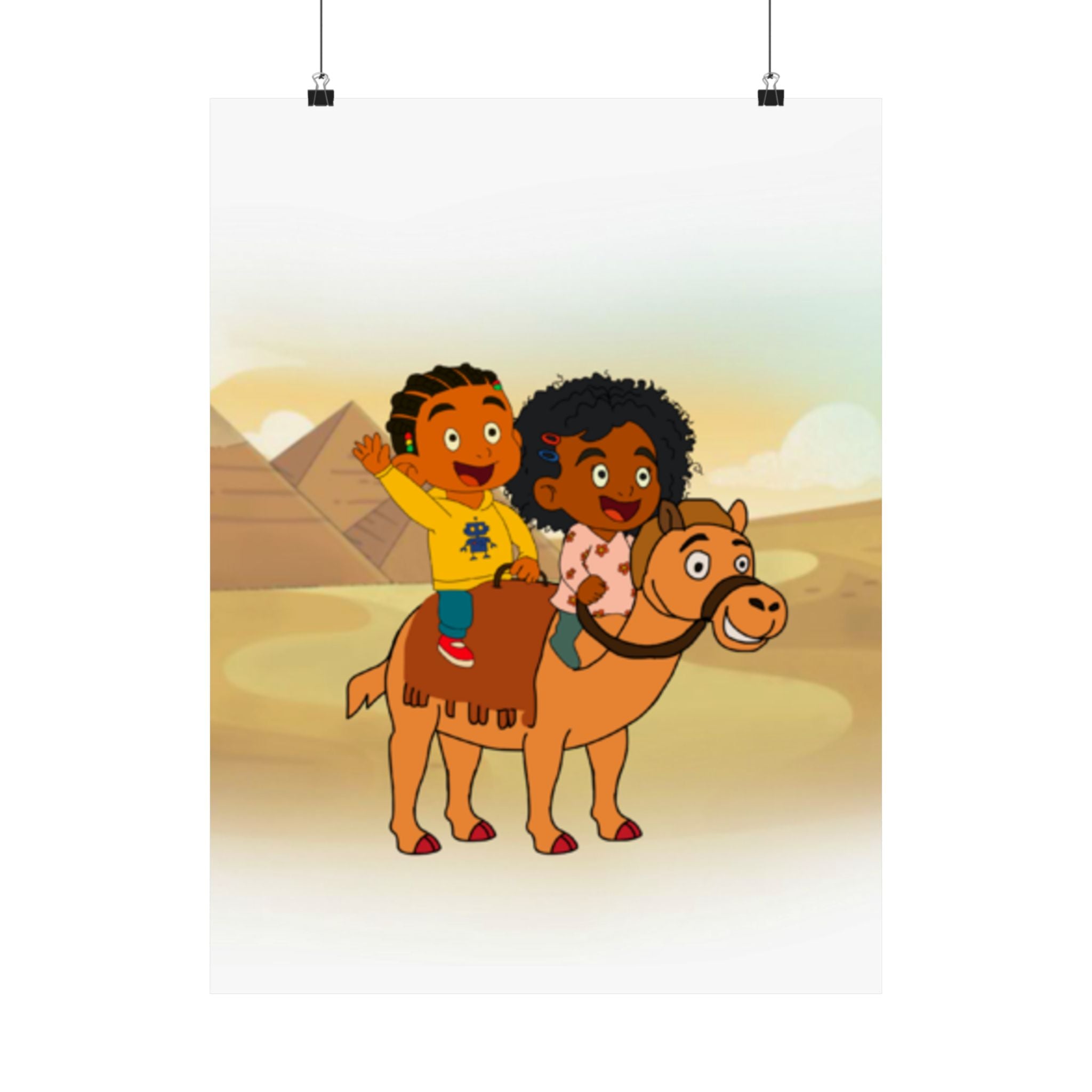 Kids Adventure Wall Poster