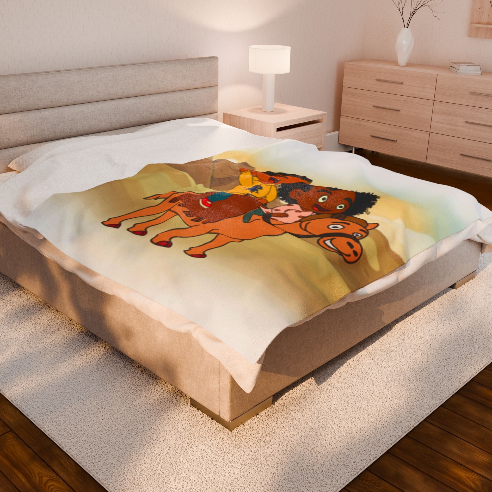 Kids Adventure Plush Blanket