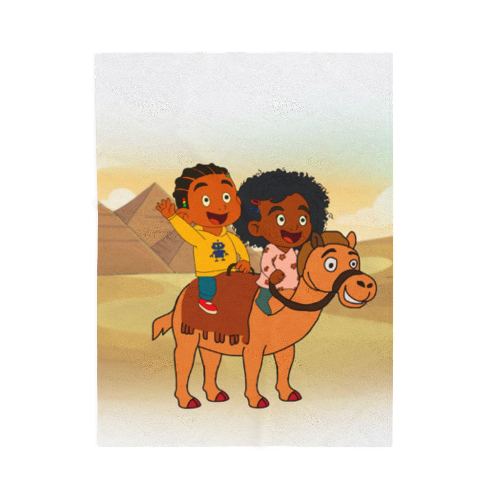 Kids Adventure Plush Blanket
