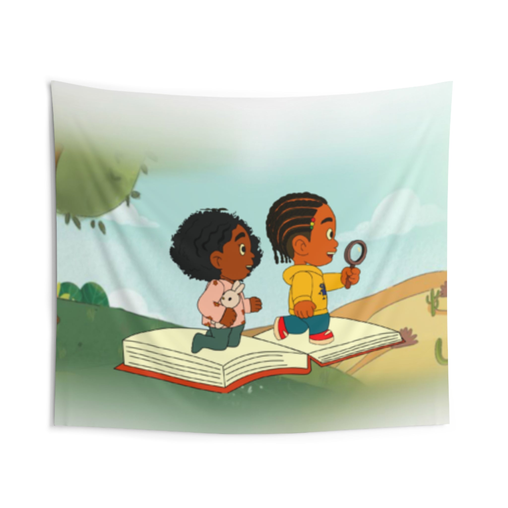 Whimsical Kids Wall Tapestry