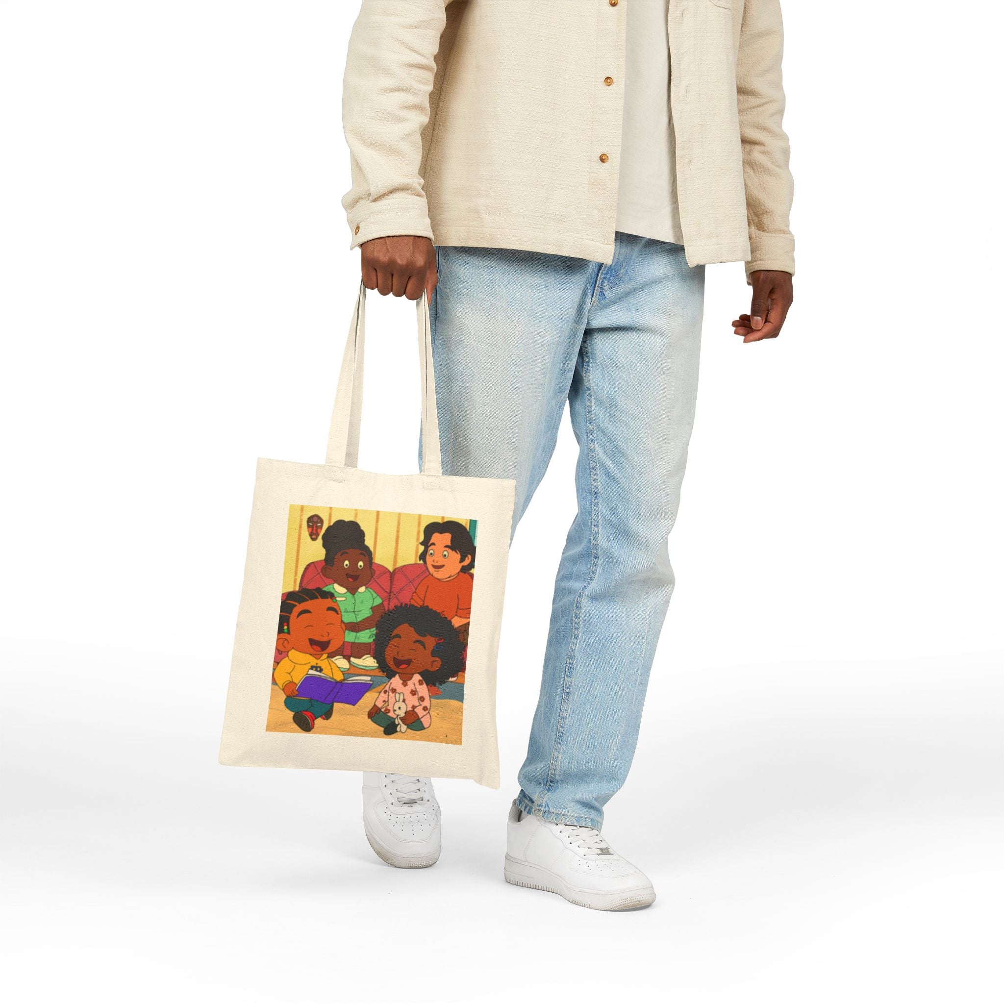 Cotton Canvas Tote Bag