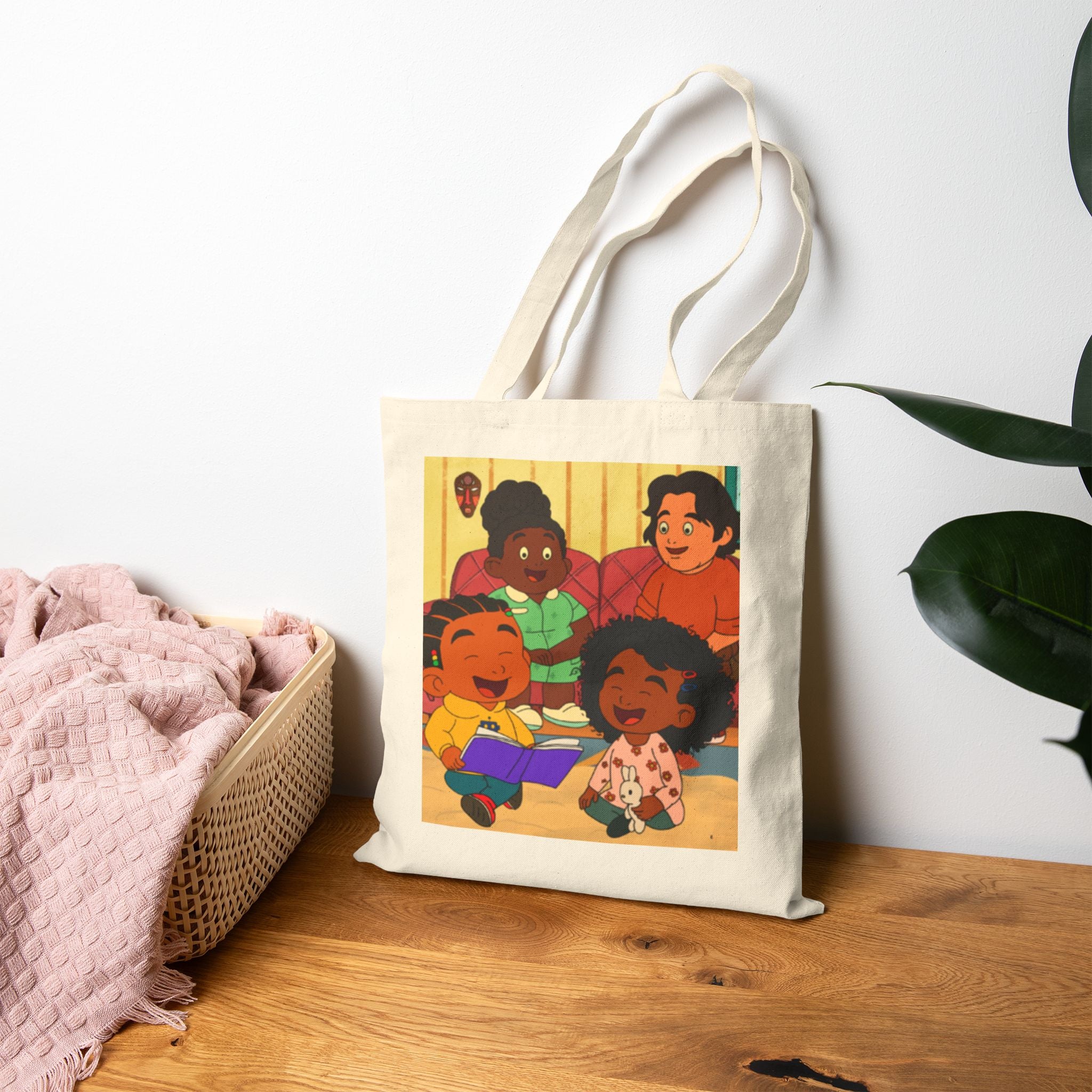 Cotton Canvas Tote Bag