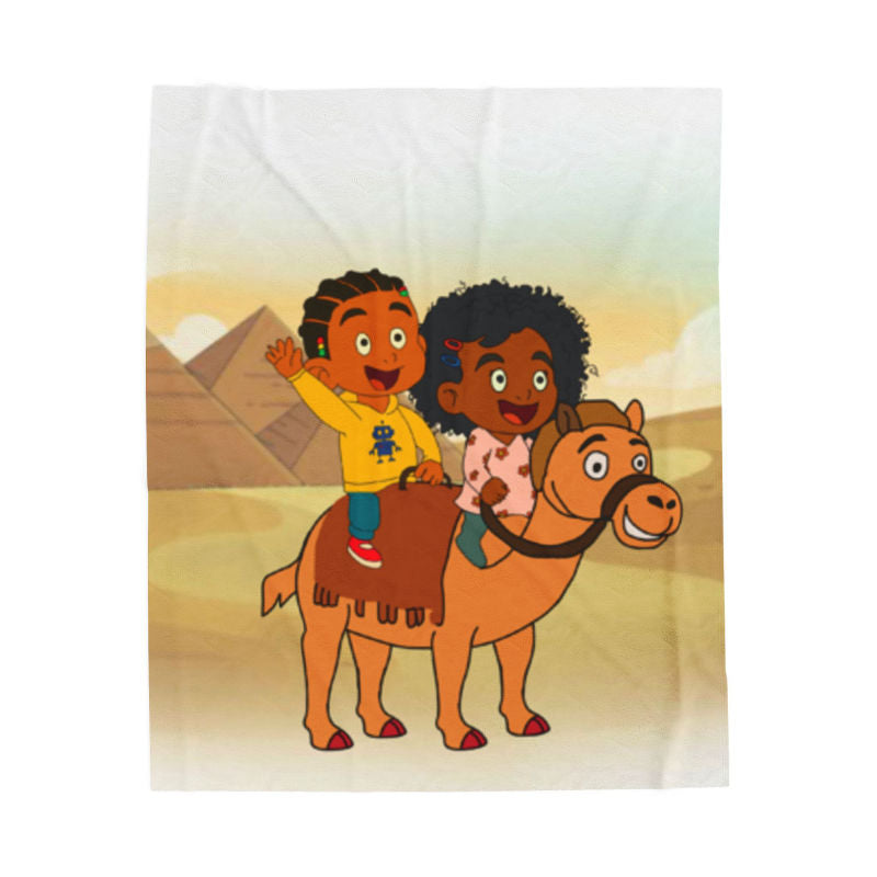 Kids Adventure Plush Blanket