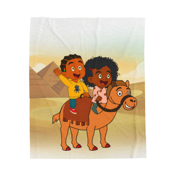 Kids Adventure Plush Blanket