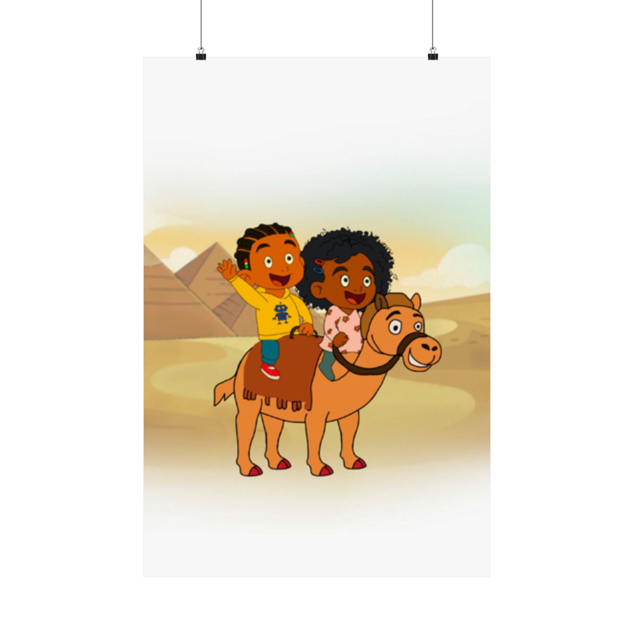 Kids Adventure Wall Poster