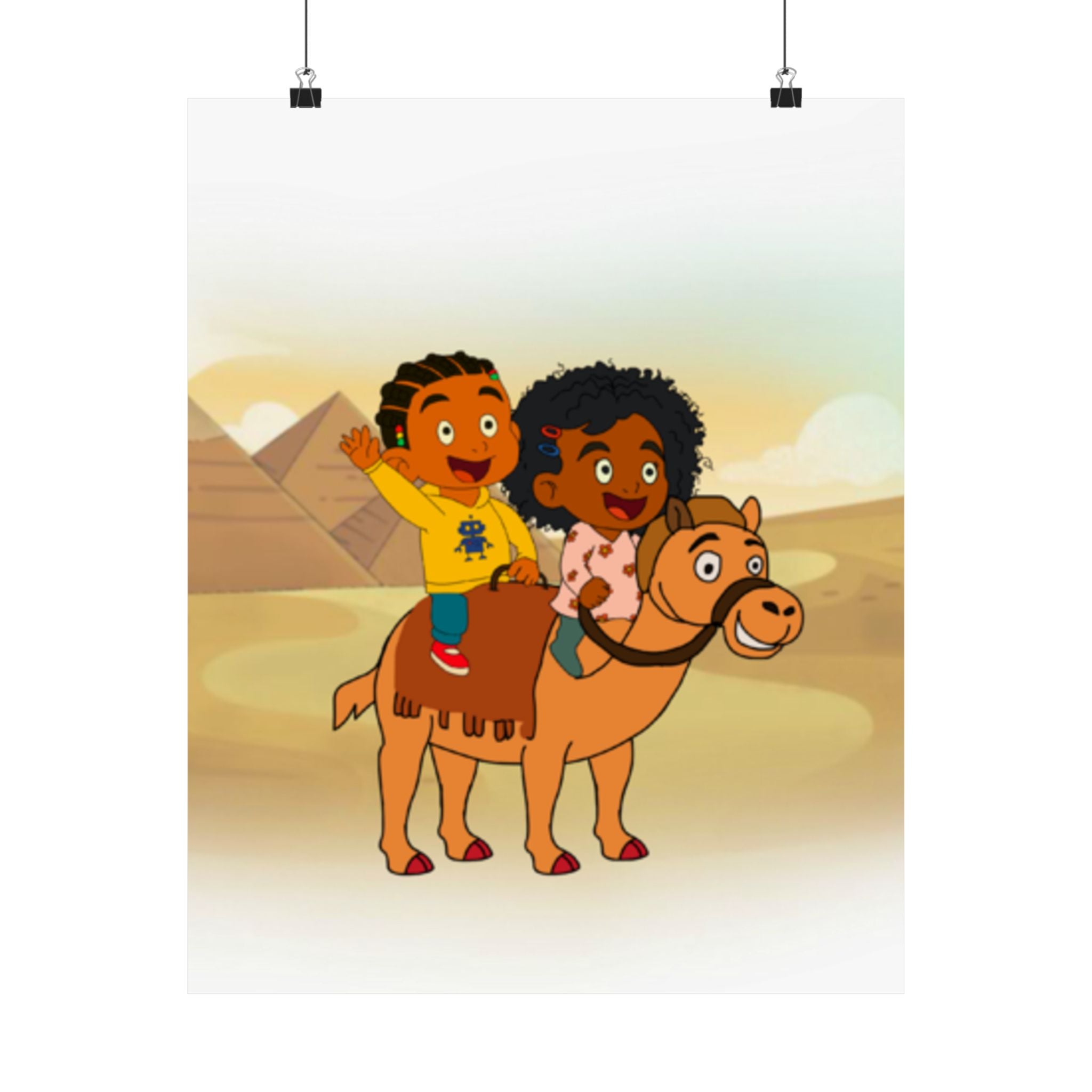 Kids Adventure Wall Poster