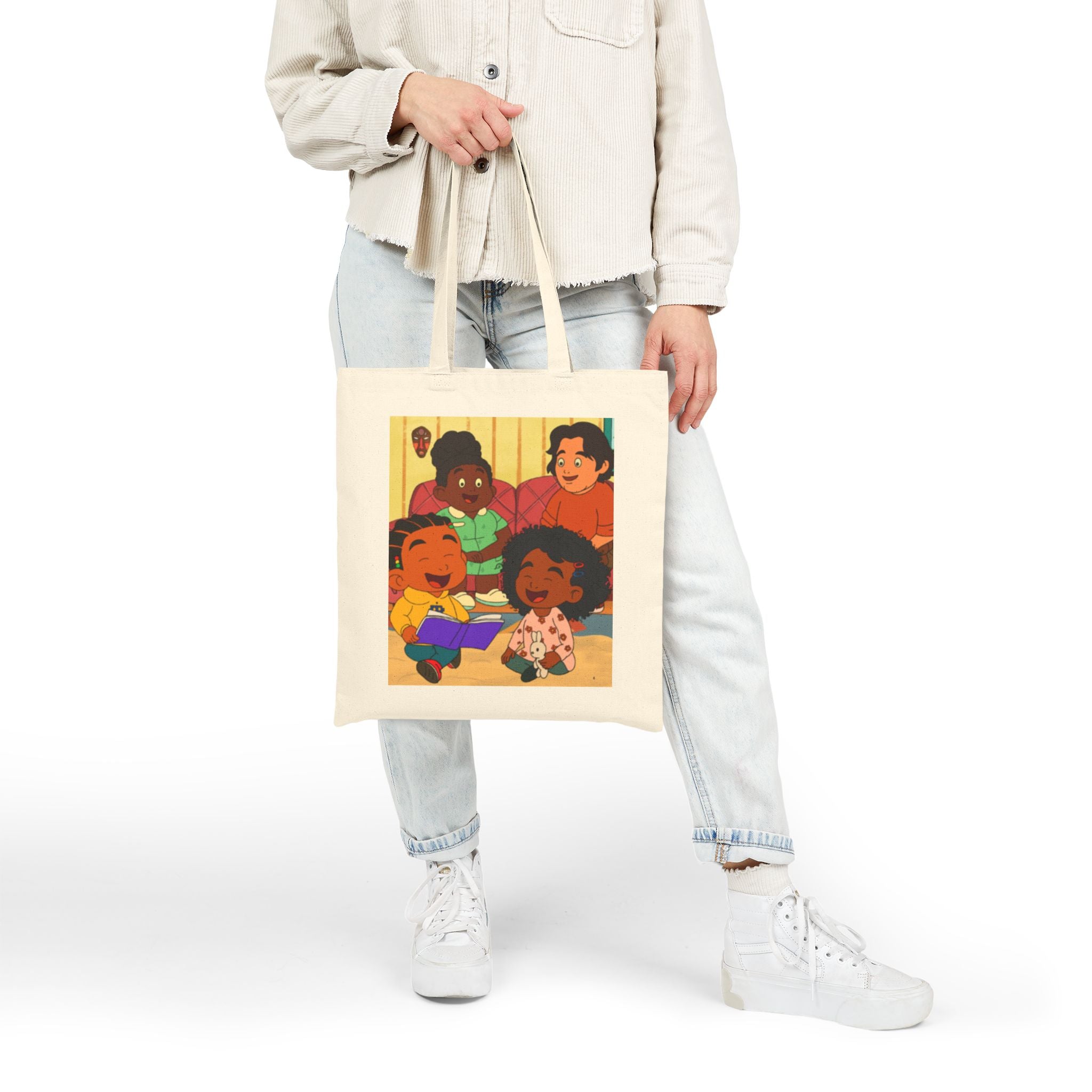 Cotton Canvas Tote Bag