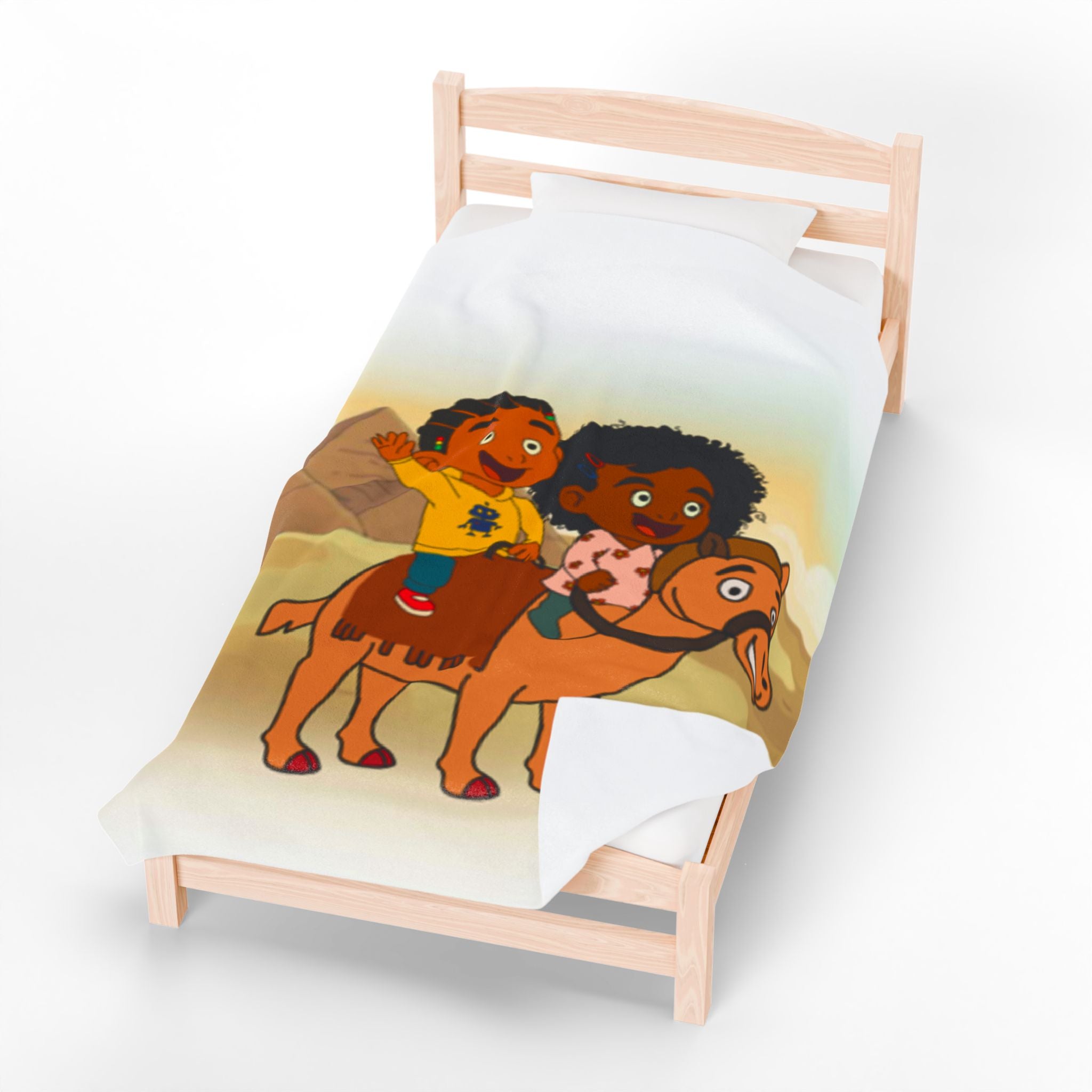 Kids Adventure Plush Blanket