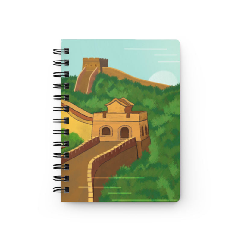 Whimsical Adventure Spiral Bound Journal