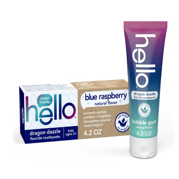 4.2oz Kids Dragon Dazzle Blue Toothpaste