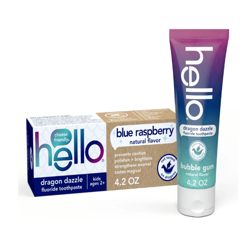 4.2oz Kids Dragon Dazzle Blue Toothpaste